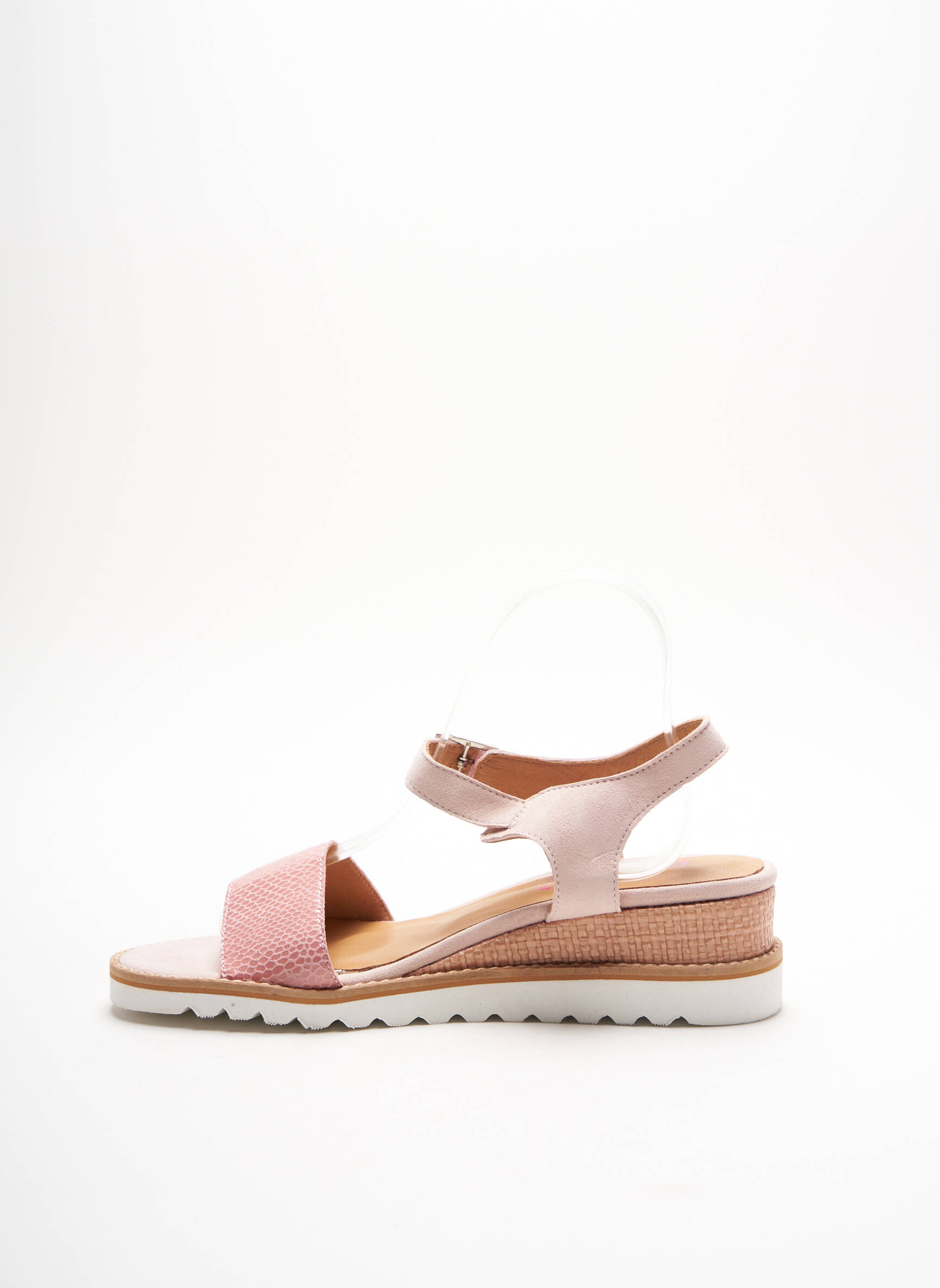 Rosewood Sandales Nu Pieds Femme couleur rose