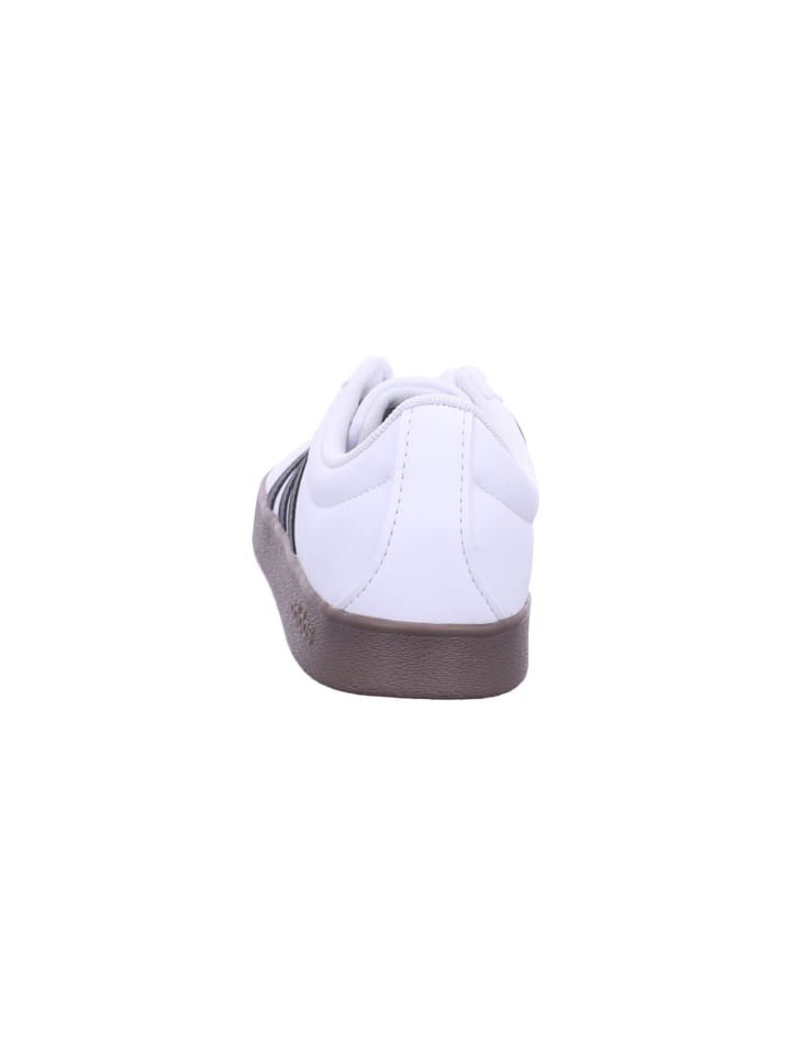 adidas Damen- Schnürschuhe VL COURT BASE in Weiß günstig kaufen