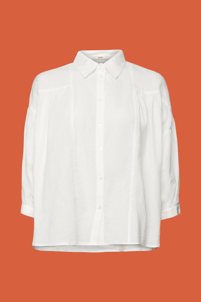 Oversize-Bluse, 100 % Baumwolle