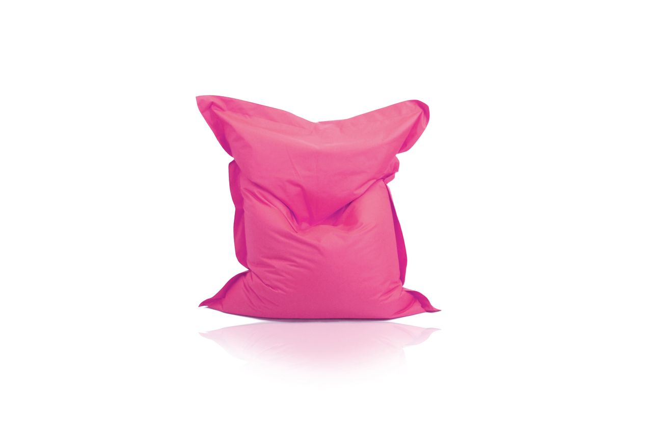 Kinzler Outdoorfähiger Riesensitzsack ca. 140 x 180 cm, Farbe pink