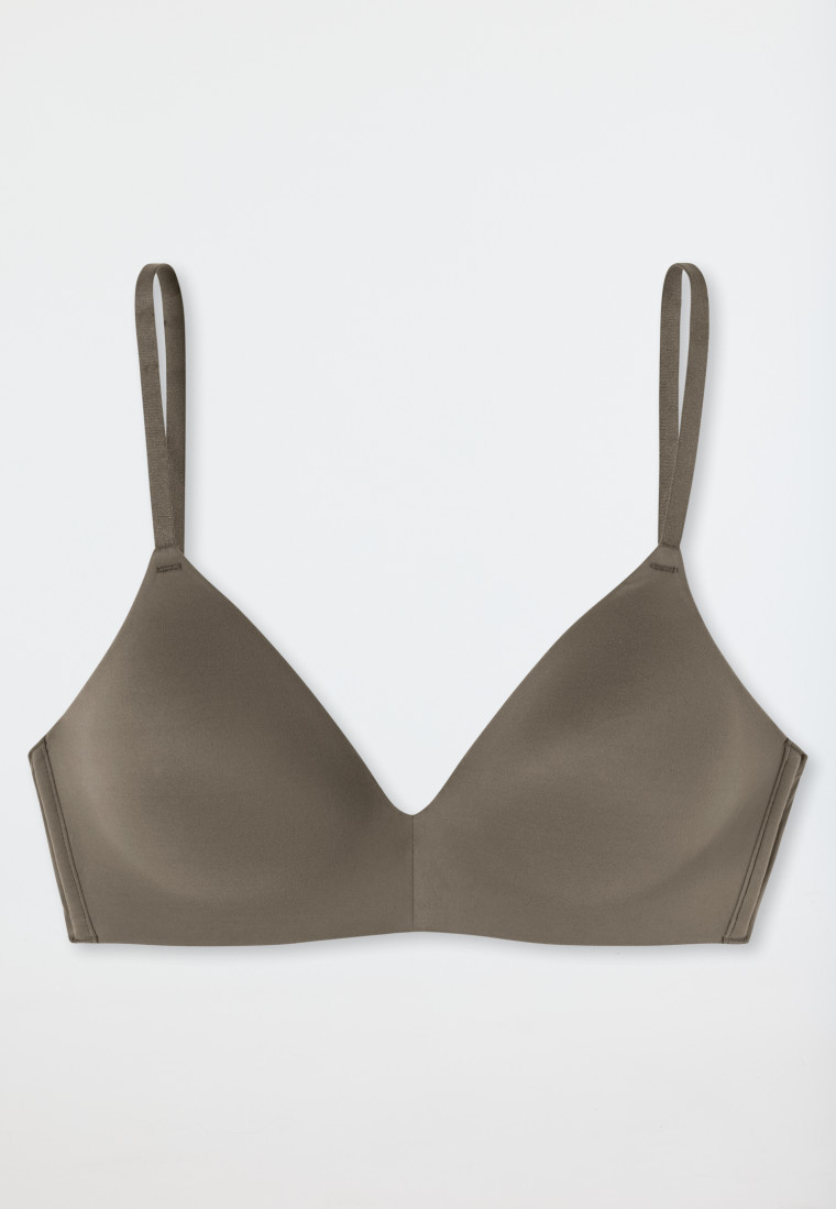 Soft-BH gepadded ohne Bügel taupe - Invisible Soft