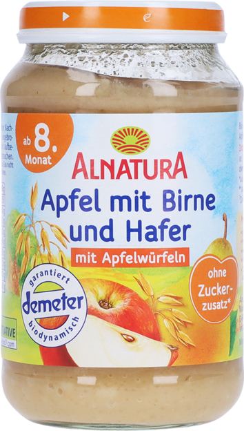 Alnatura Bio Apfel mit Birne & Hafer