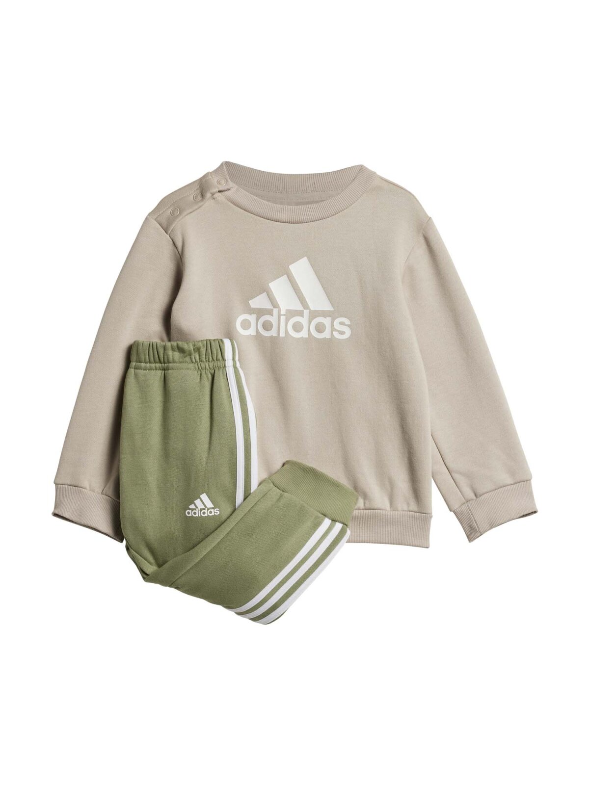 Adidas Badge of Sports Jogginganzug Kinder beige