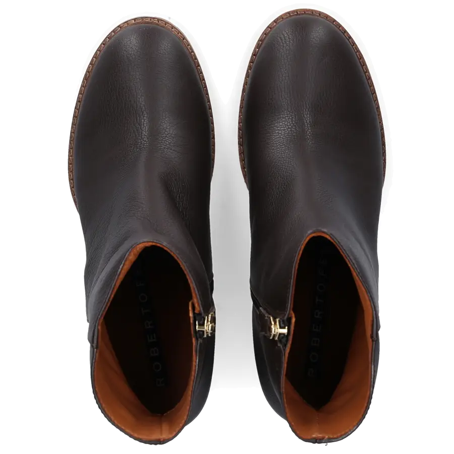 Roberto Festa - Klassische Stiefeletten LIEGI Kalbsleder - schwarz
