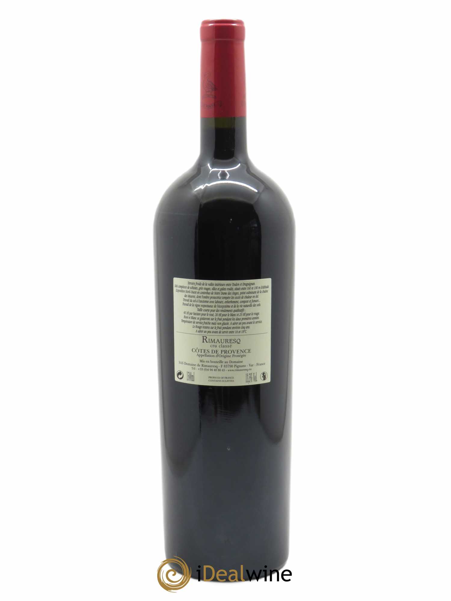 Côtes de Provence Rimauresq Cru classé Classique de Rimauresq  2018 - Lot de 1 Magnum