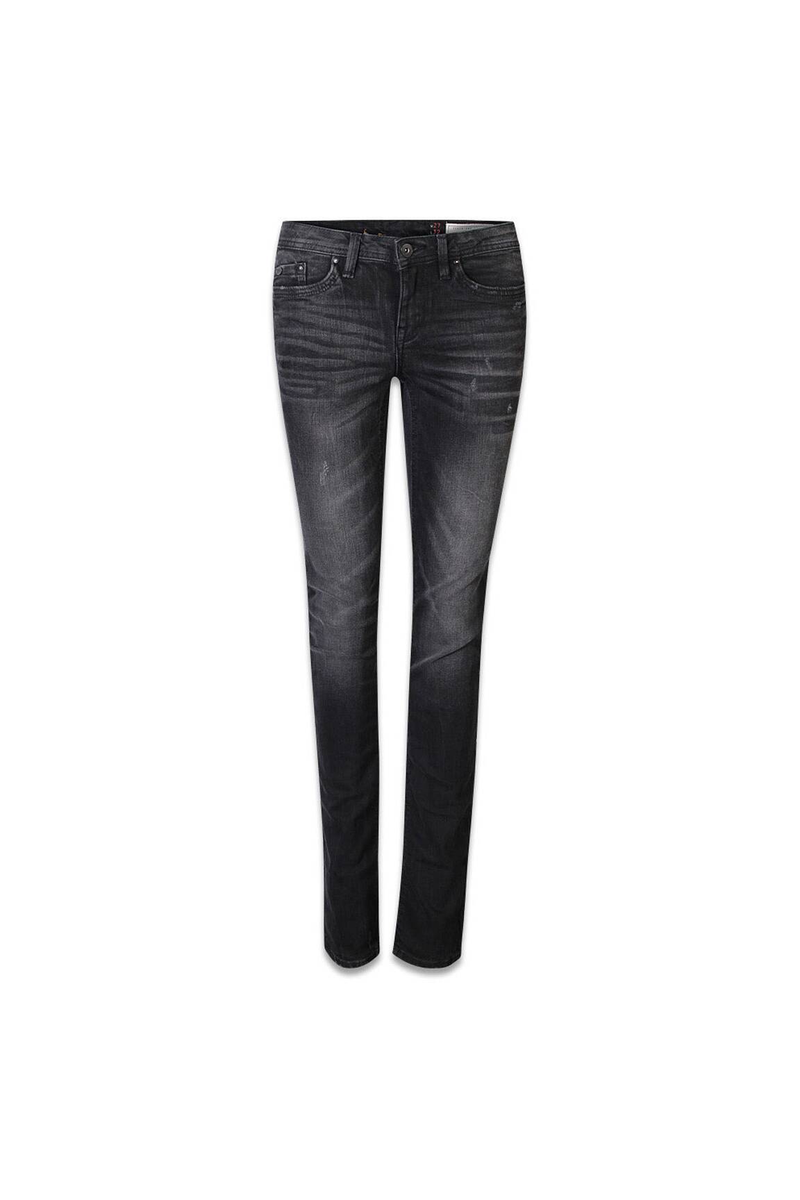 Edc Jeans Coupe Slim Femme couleur noir