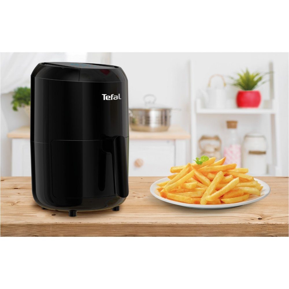 Tefal Heißluftfritteuse EY3018 Easy Fry Compact Digital - Heißluftfritteuse - schwarz, 1400 W