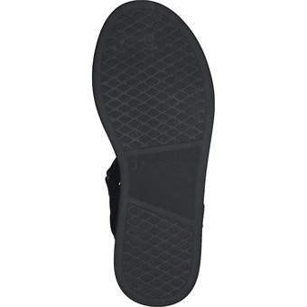 Marco Tozzi Sandale in schwarz