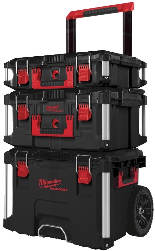 Milwaukee Accessories 4932464244 Packout 3-delt vognsæt