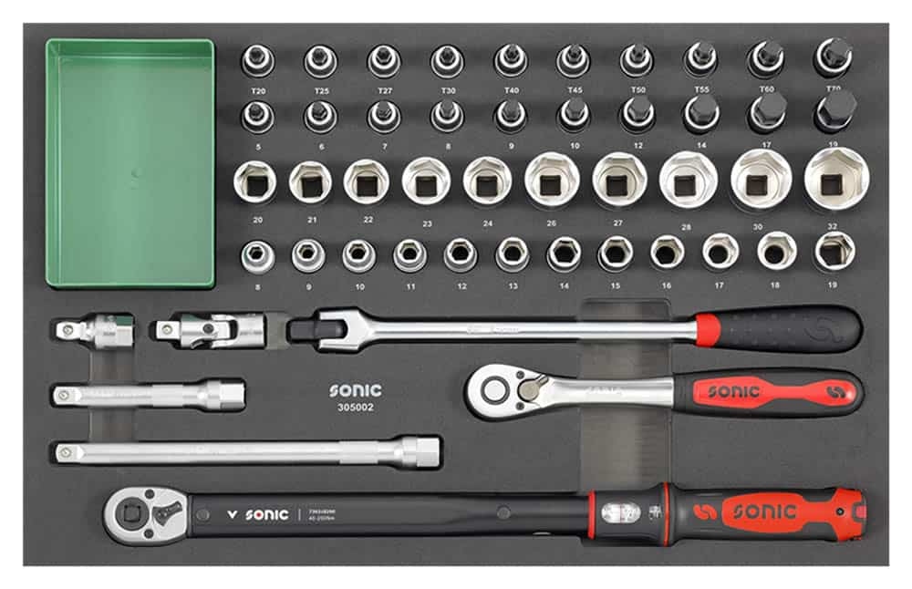 Sonic 734977 Filled Tool Trolley | NEXT S9 | 349-piece