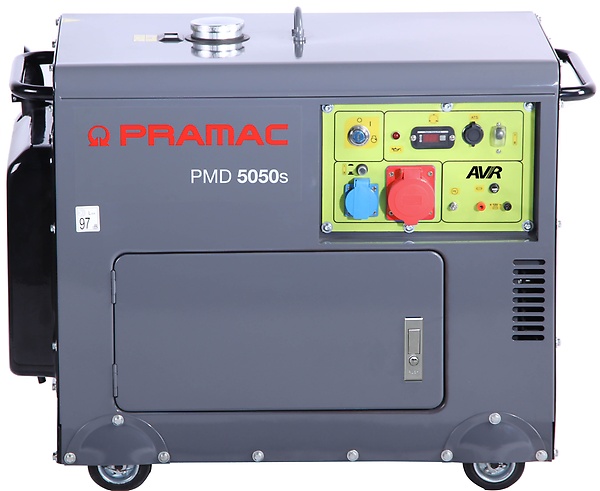Прамац PR422TXAY00 PMD5050S Дизел генератор 230V/380V 1330/5000 W AVR електрични стартер
