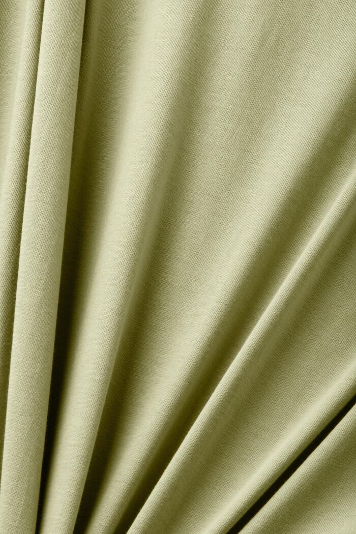 T-Shirt mit Faltendetails