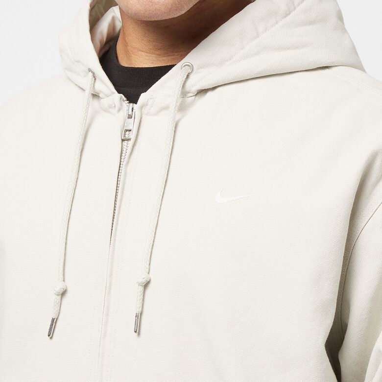 NIKE Life Padded Hooded Jacket light bone/white