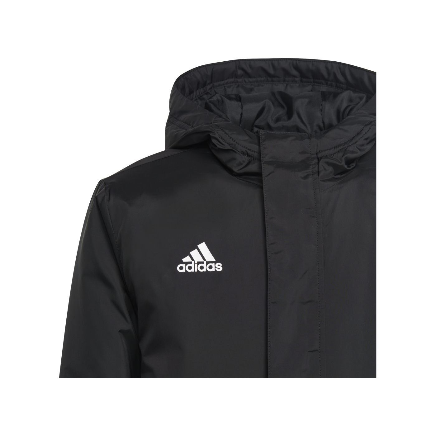 adidas Entrada 22 Stadium Jacke Kids Schwarz