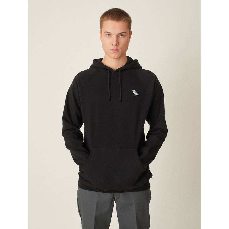 Cleptomanicx Hooded Embro Gull 2 Kapuzenshirt Herren