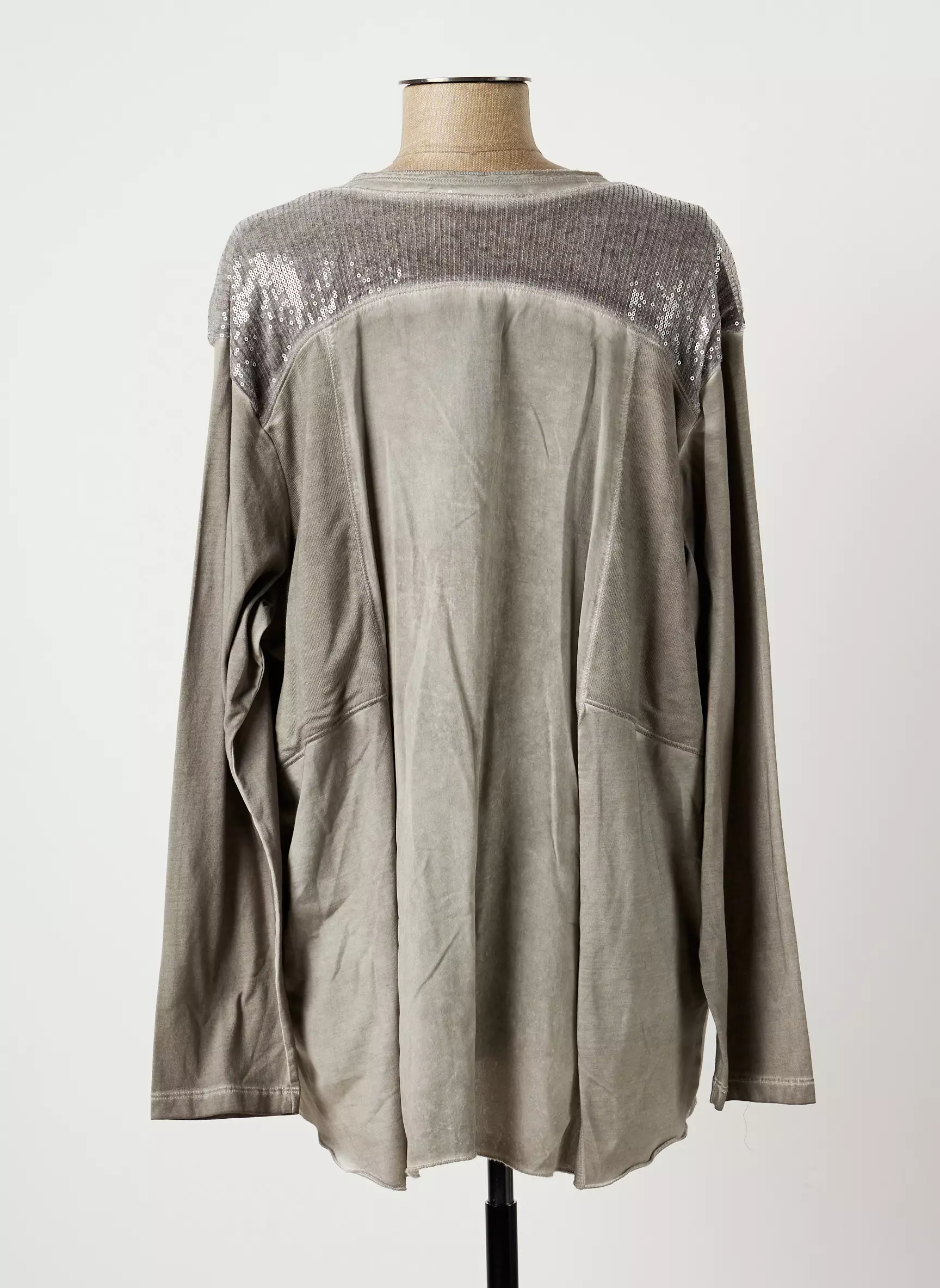 Capuccino Vestecasual Femme couleur gris
