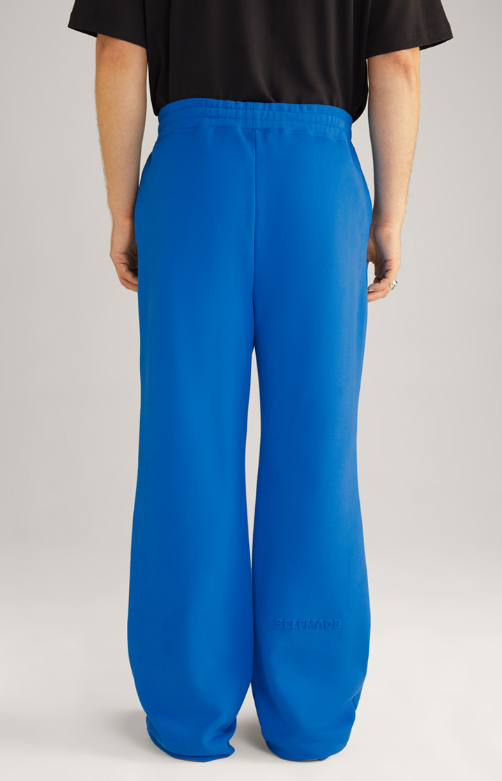 Unisex-Baumwoll-Joggpants in Blau