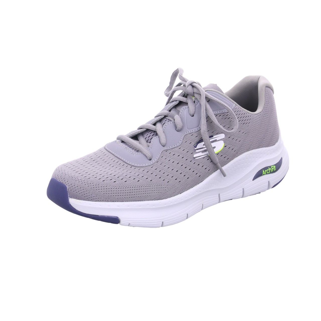 SKECHERS Freizeit Schnürer grau