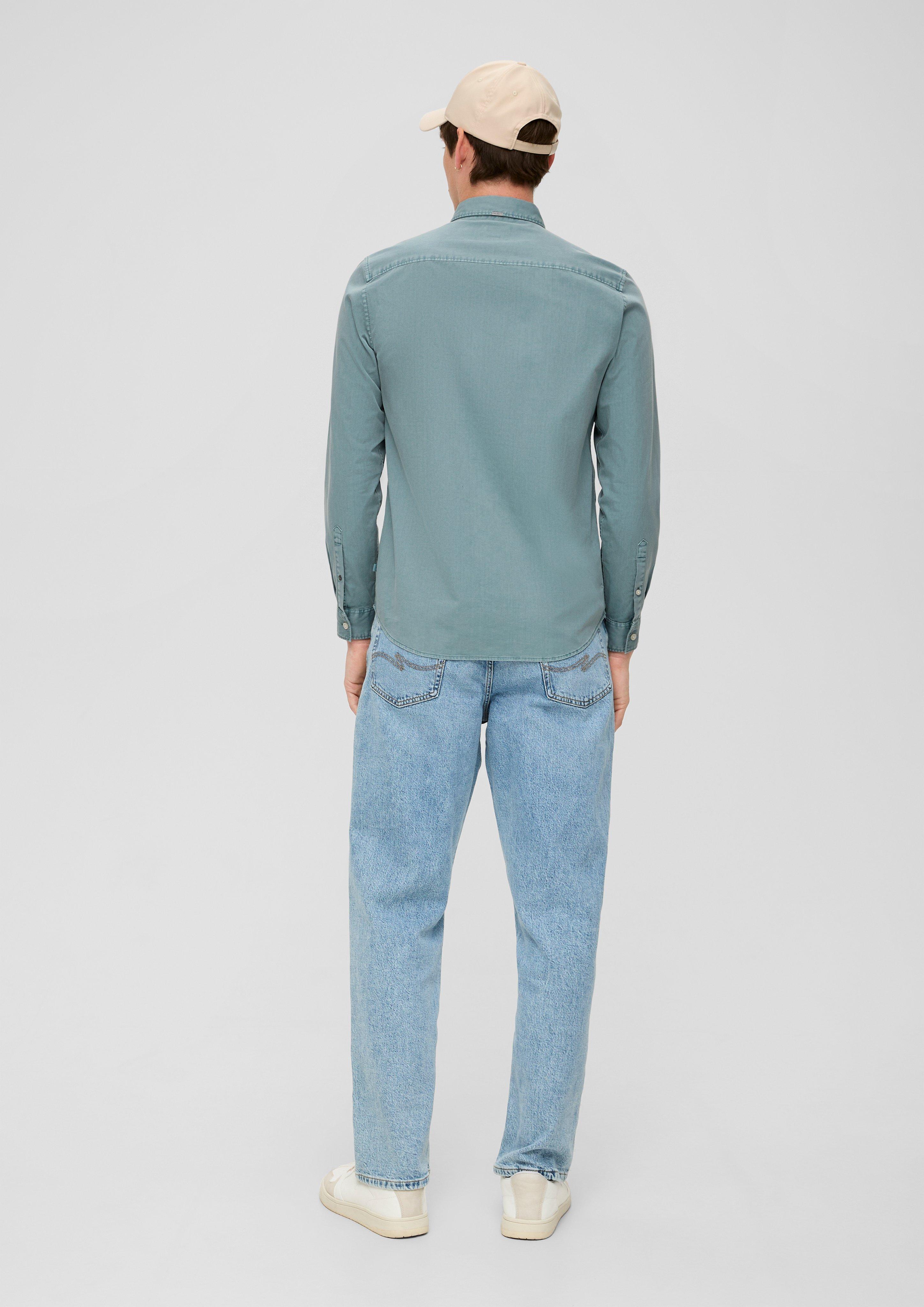 Slim: Hemd aus Baumwolle  2134662-6348