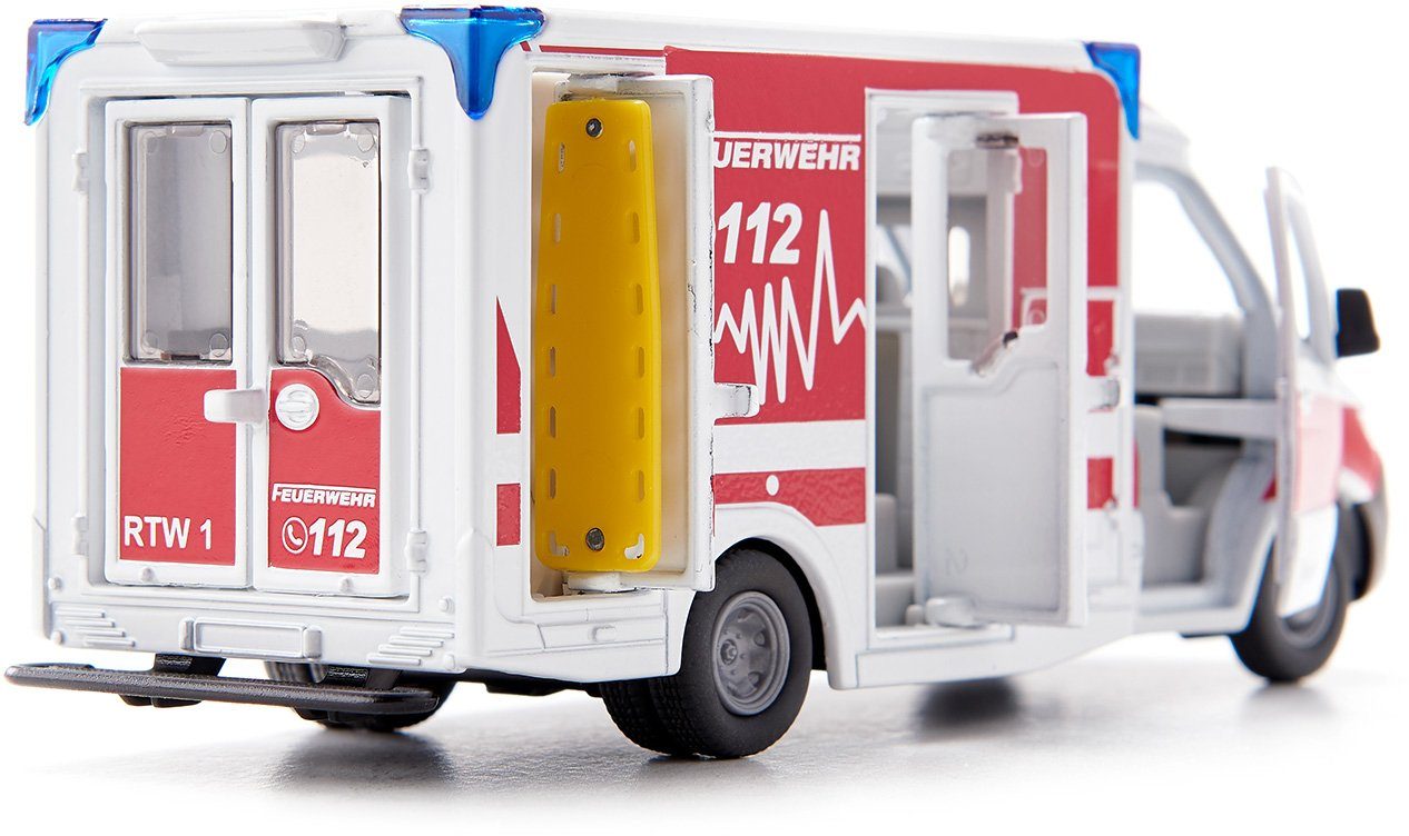 Siku Spielzeug-Krankenwagen SIKU Super, Mercedes-Benz Sprinter Miesen Typ C Rettungswagen (2115)