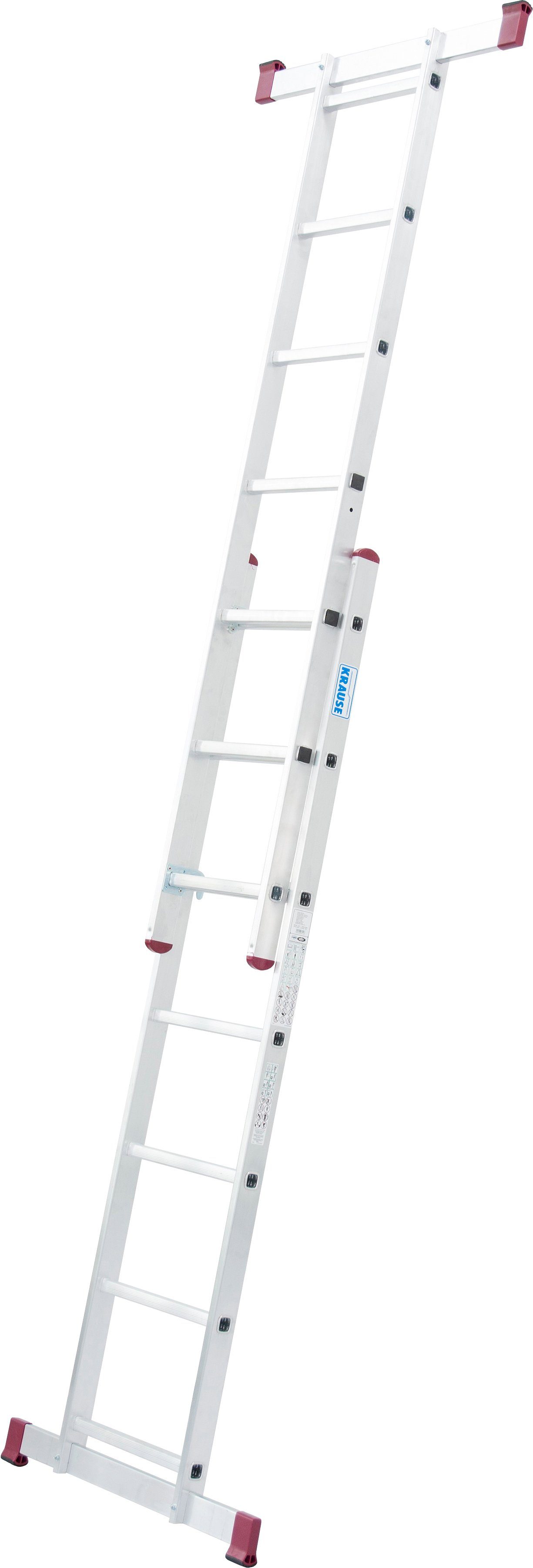 KRAUSE Schiebeleiter Corda, 2x7 Sprossen