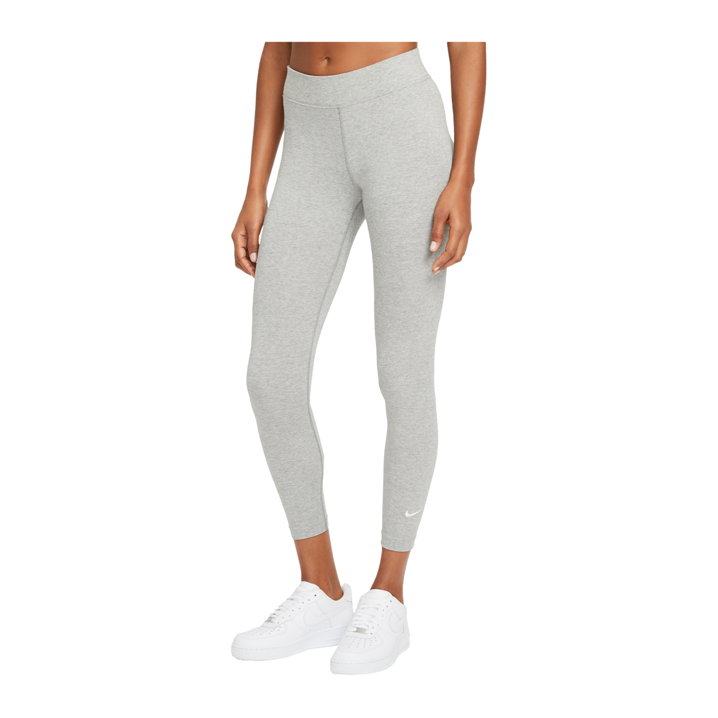 Nike Essentials 7/8 Leggings Damen Grau Weiss F063