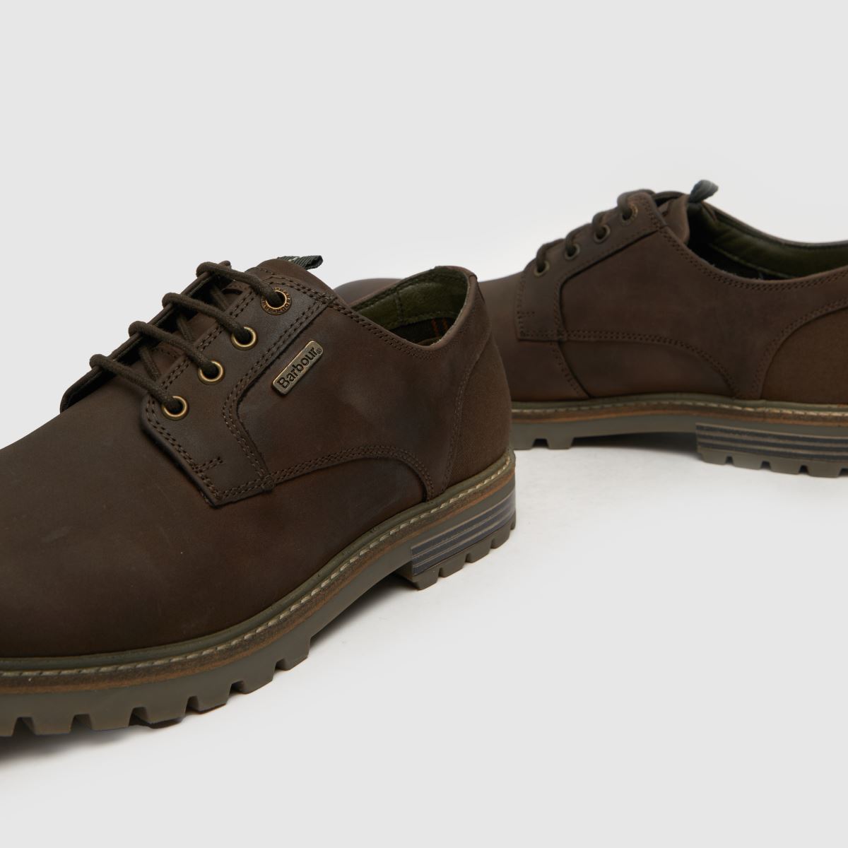Barbour – Sandstensskor i brunt