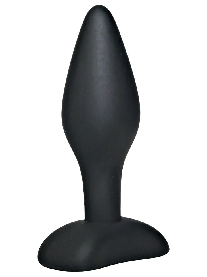 Black Velvets Analplug Butt plug small in schwarz günstig kaufen 9 cm