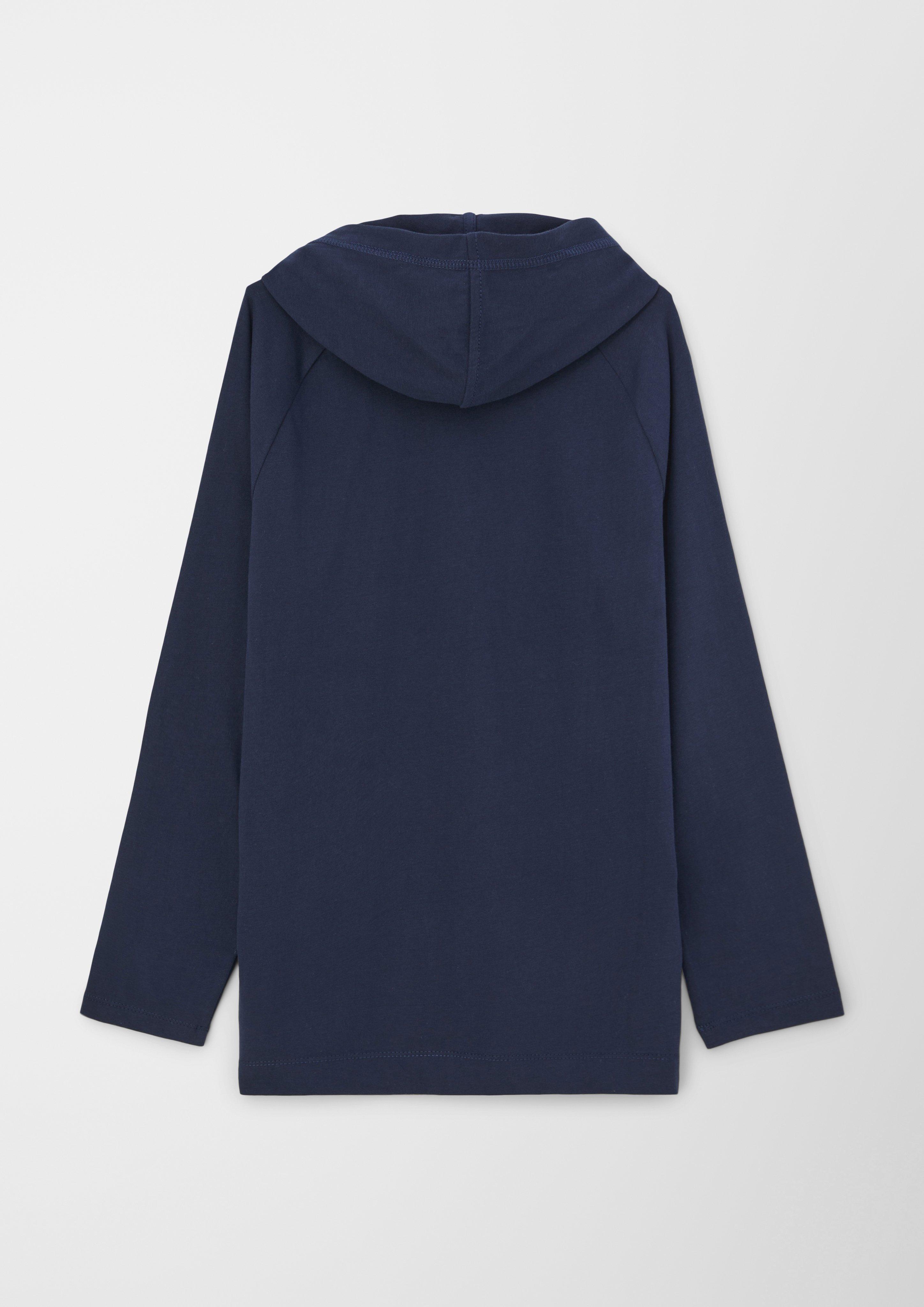Longsleeve mit Kapuze  2123071-5952