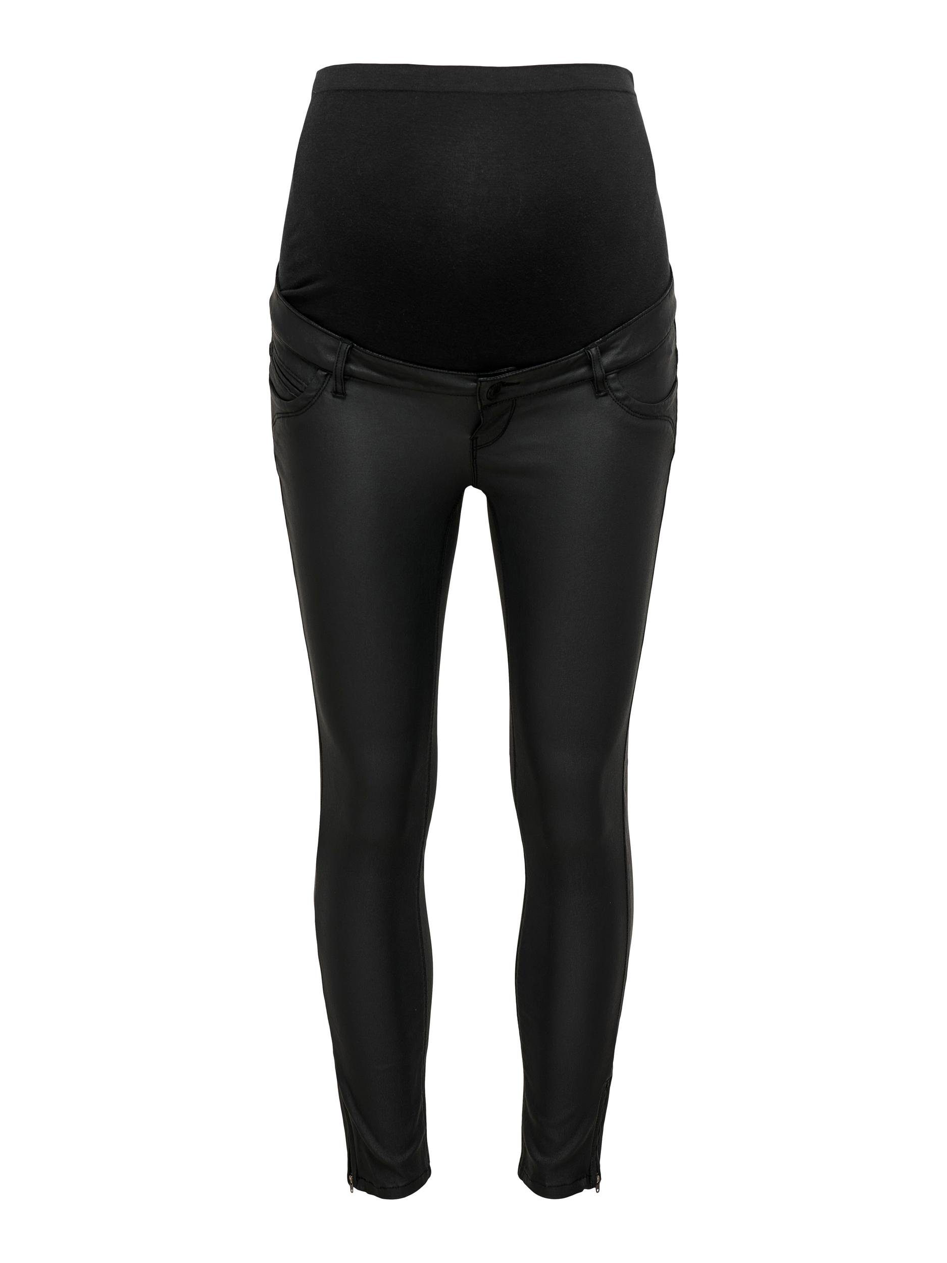 ONLY MATERNITY Umstandsjeans OLMKENDELL REG SK ANK COATED DNM NOOS