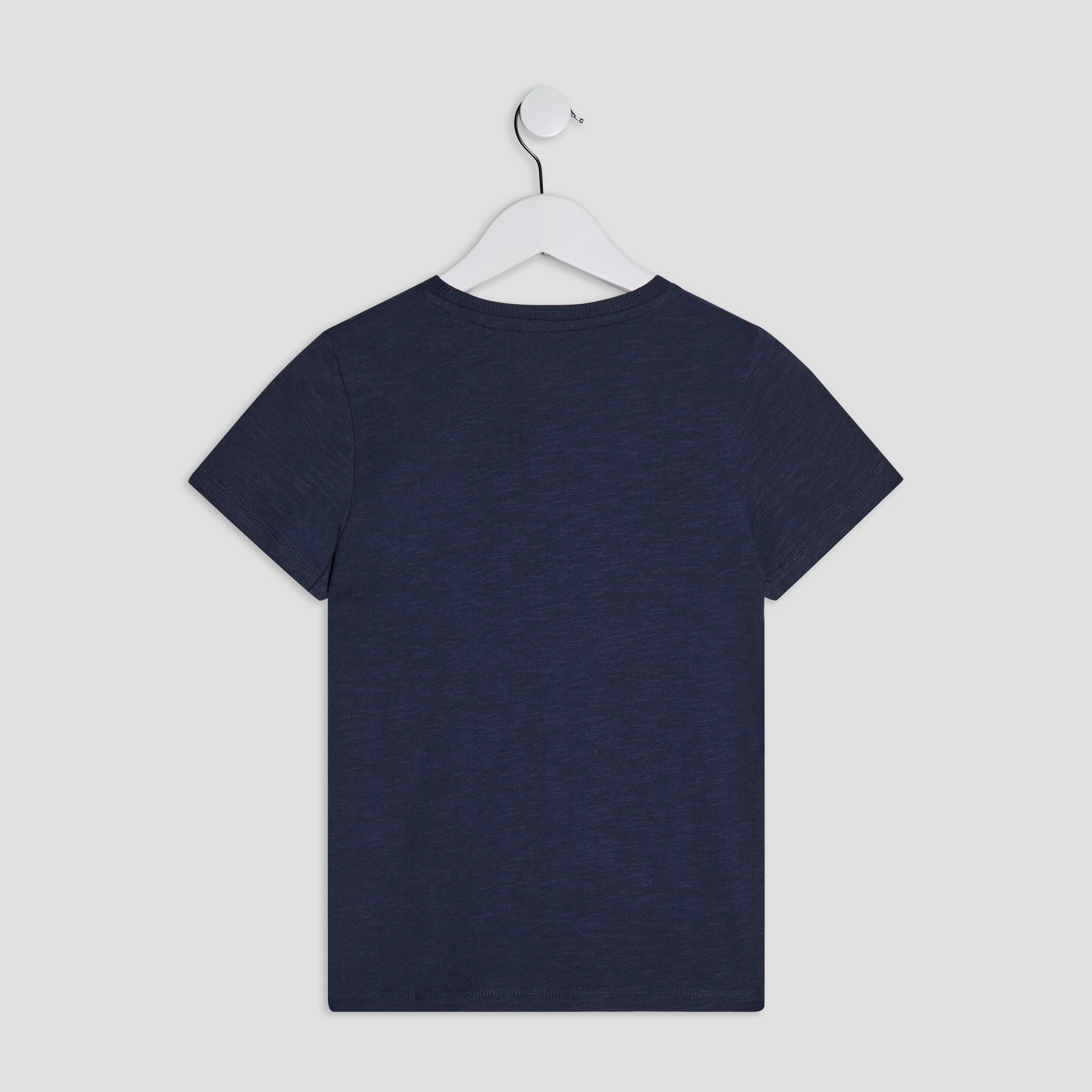 T-shirt manches courtes Creeks bleu marine garçon | La Halle