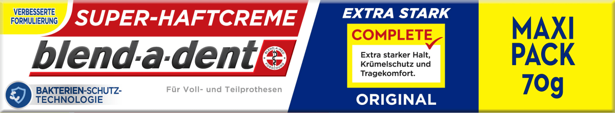 Haftcreme Complete Original extra stark, 70 g