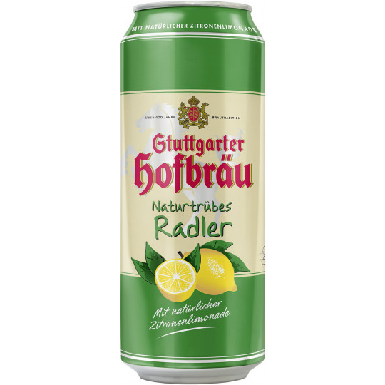 Stuttgarter Hofbräu Naturtrübes Radler 0,5L