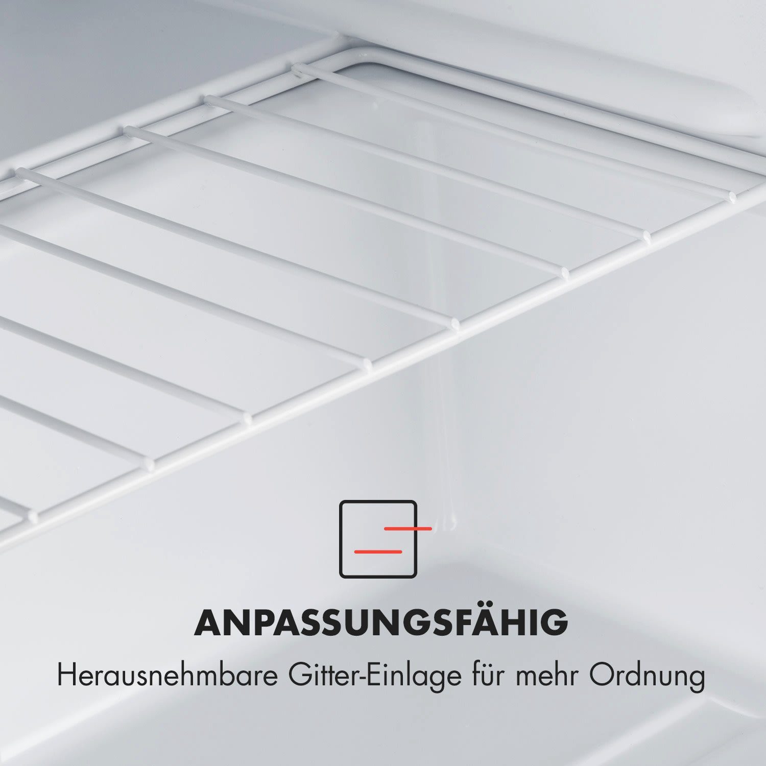 Klarstein Gefrierschrank HEA9-Garfield-Eco-B 10032853A, 47.5 cm hoch, 44 cm breit, Gefrierschrank klein Gefriertruhe Tiefkühltruhe Tiefkühlschrank