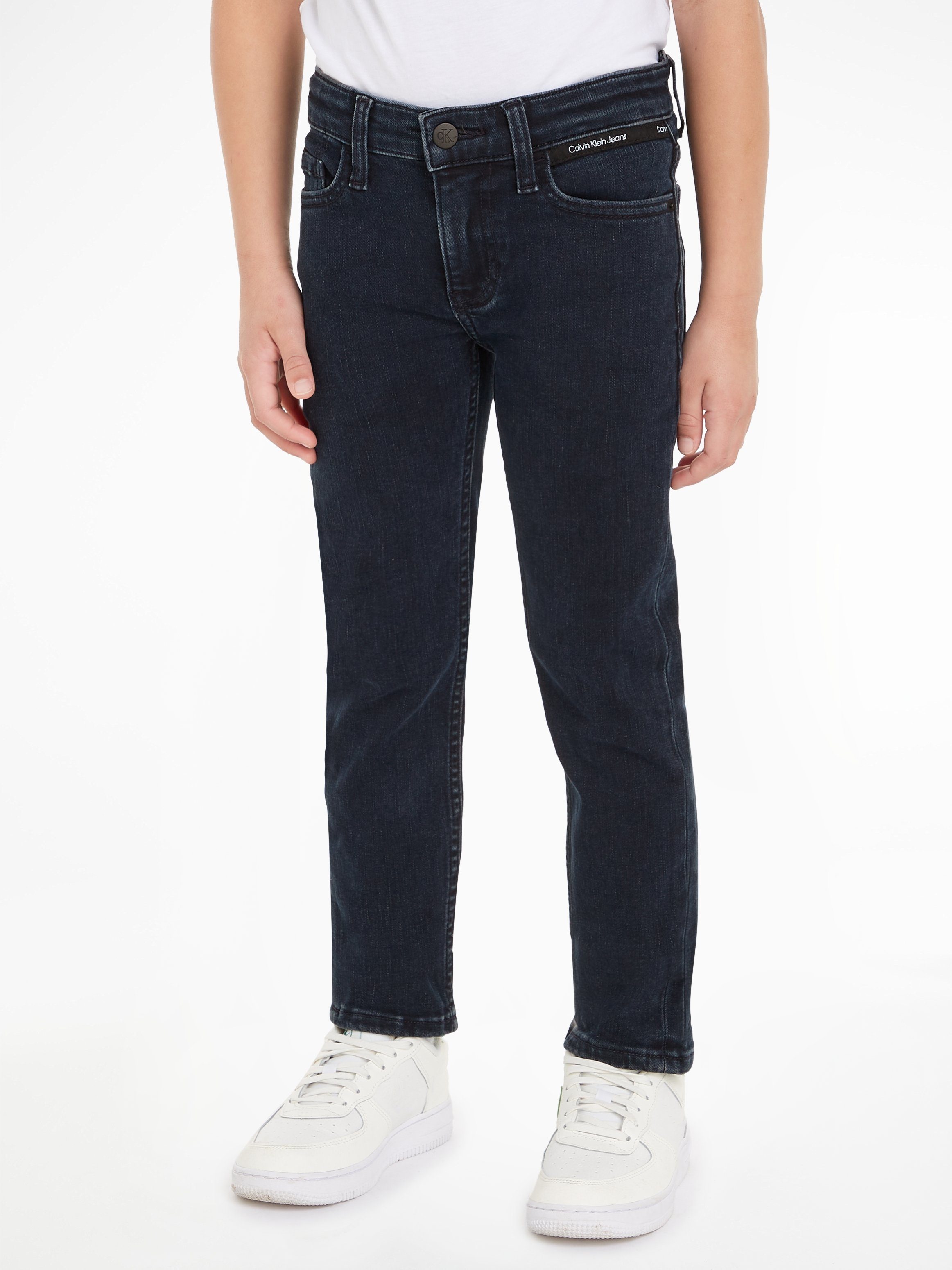 Calvin Klein Jeans Stretch-Jeans SLIM BLUE BLACK
