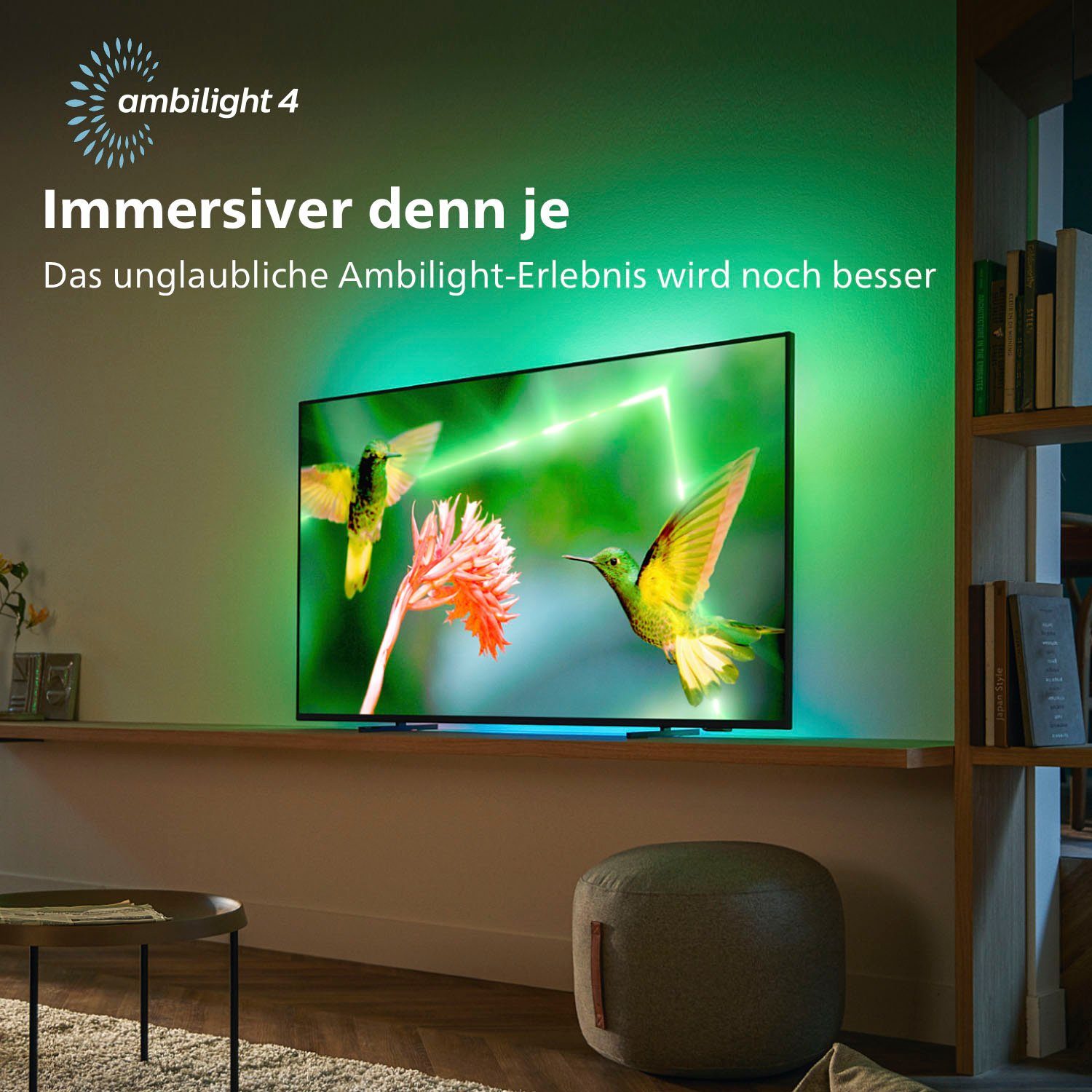 Philips 55PML9507/12 LED-Fernseher (139 cm/55 Zoll, 4K Ultra HD, Android TV, Smart-TV)