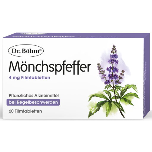 DR.BÖHM Mönchspfeffer 4 mg Filmtabletten  60 St  Filmtabletten