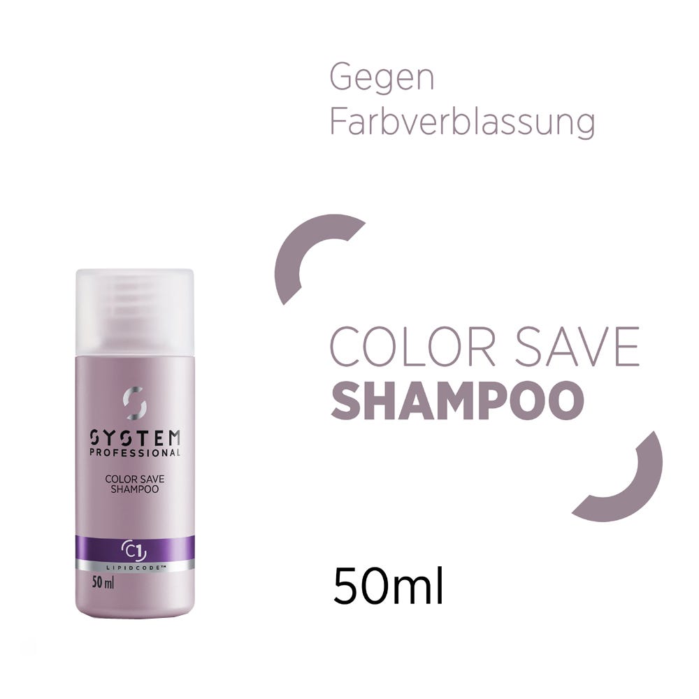 System Professional C1 Color Save Farbschutz Shampoo 50 ml