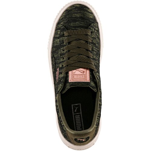 DAMEN SNEAKERS BASKET PLATFORM VELVET ROPE