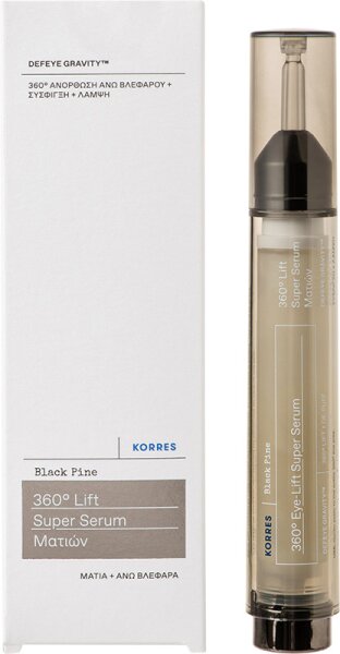 KORRES Black Pine 360° Eye-Lift Super Serum Gesichtsserum