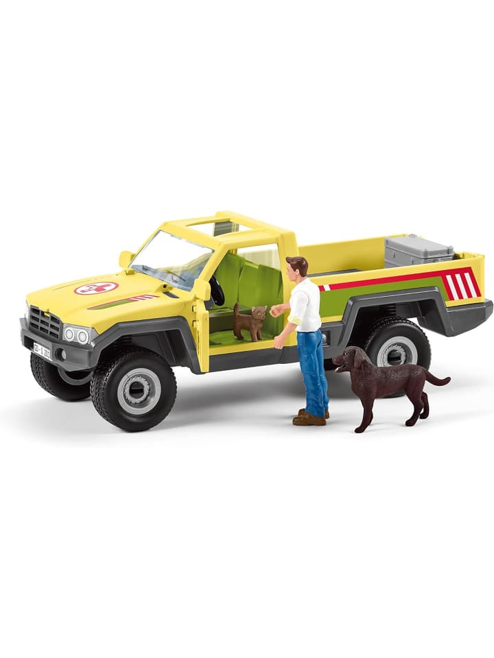 Schleich 42503 - Tierfiguren Farm World - Tierarztbesuch auf dem Bauernhof in bunt günstig kaufen onesize