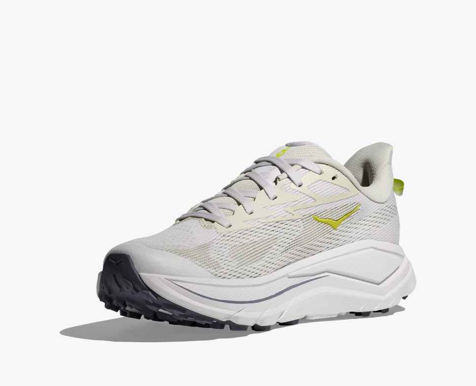 Challenger 8 White / Neon Hoka Citrus