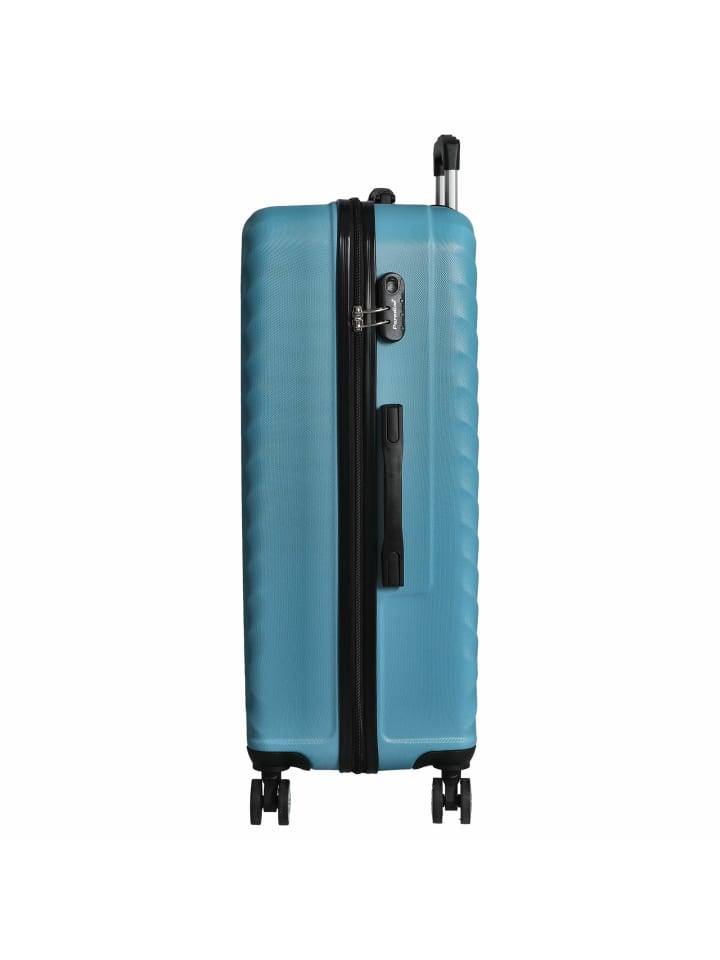 Paradise by CHECK.IN Kingston - 4-Rollen-Trolley 77 cm (lila) in tÃ¼rkis günstig kaufen onesize
