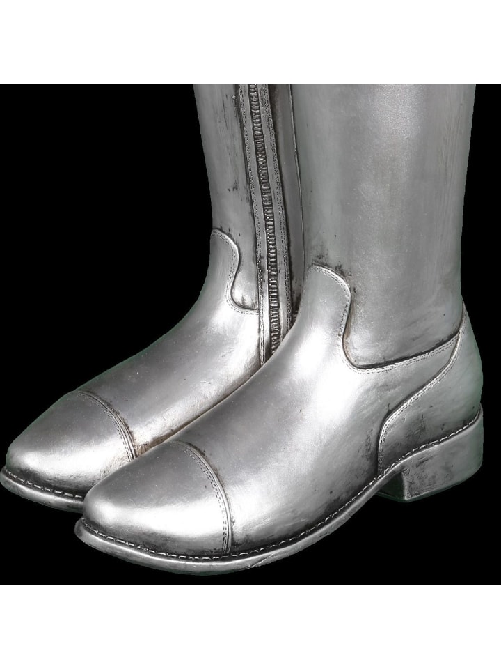 Ambiente Haus Reitstiefel in Antiksilber günstig kaufen onesize