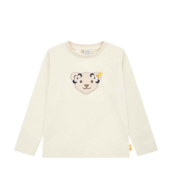 T-Shirt langarm, beige für Mädchen
