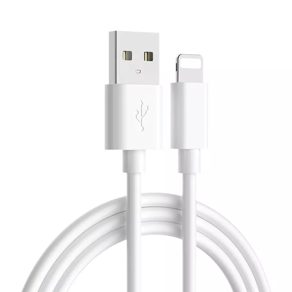 TradeNation Lightning Ladekabel iPhone SCHNELL XR X XS 11 12 13 0.5m/1m/2m iPad Lightningkabel, Lightning, USB Typ A (100 cm)