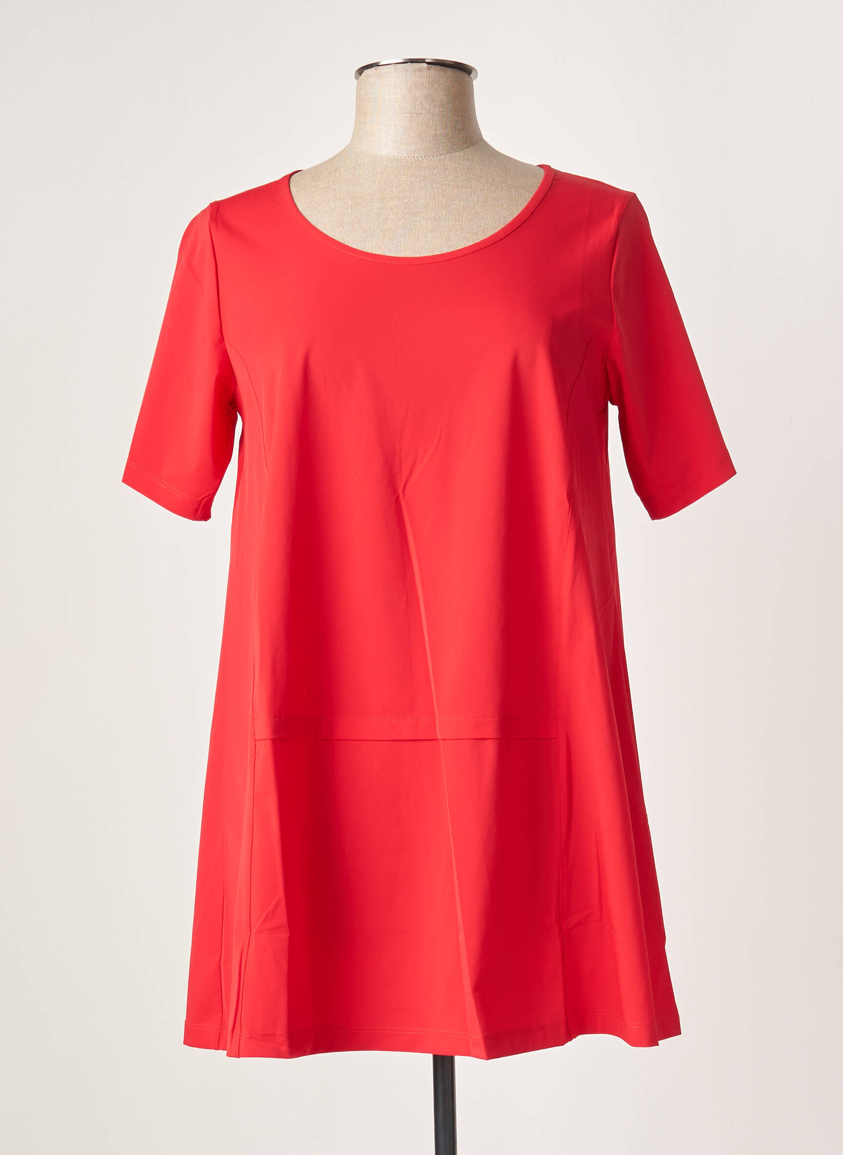 G Oze Tuniquemanchecourte Femme couleur rouge