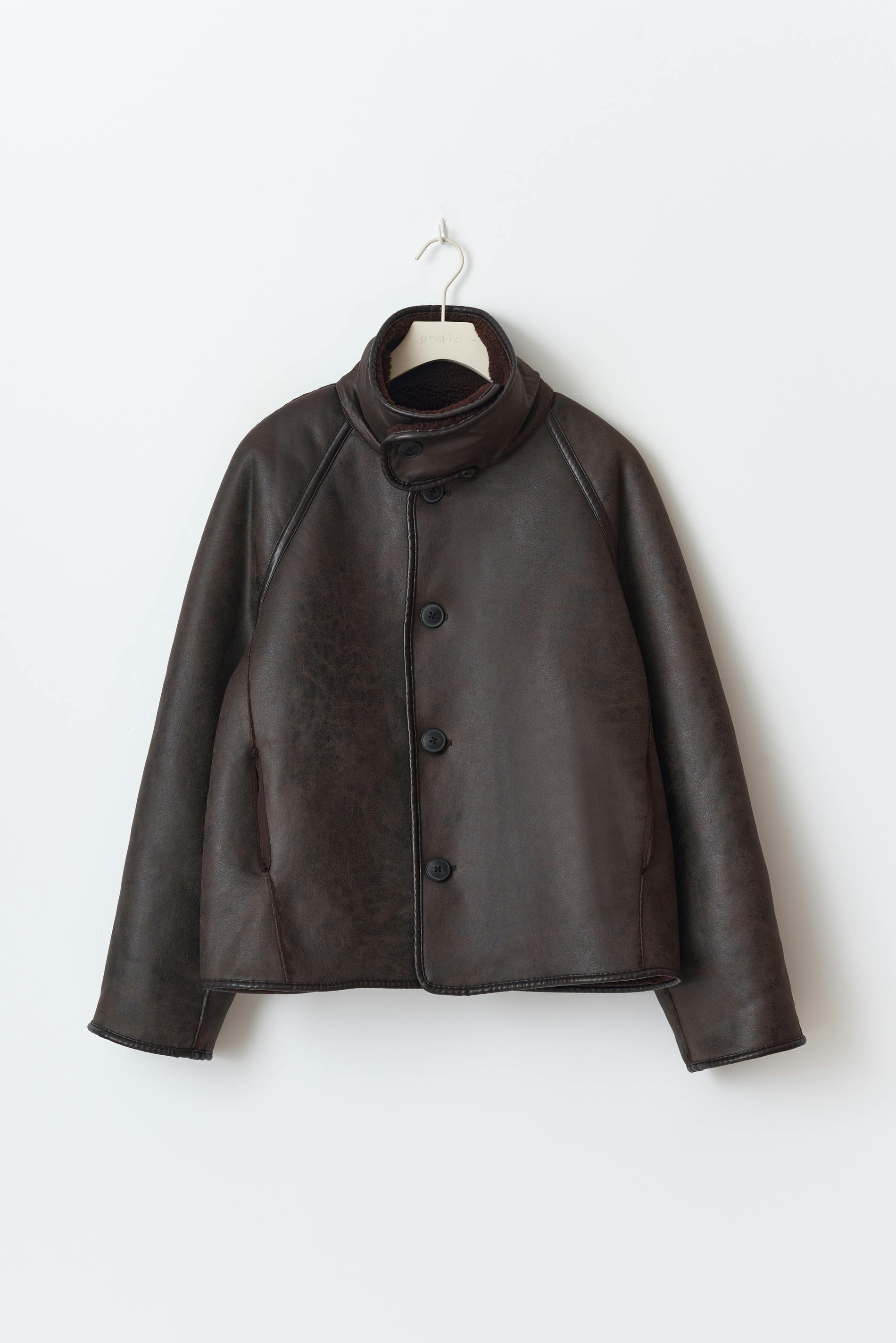 Reversible teddy jacket