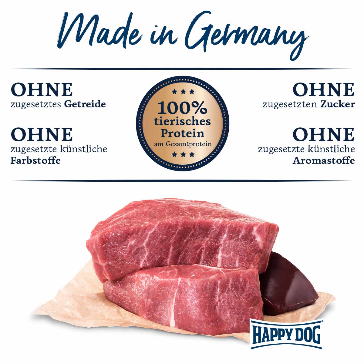 Happy Dog Sensible Pure Germany (Rind) kaufen bei ZooRoyal