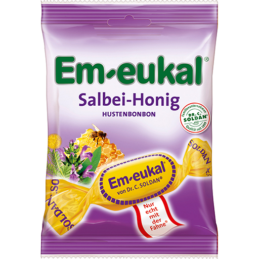 EM-EUKAL Bonbons Salbei Honig zuckerhaltig  75 g  Bonbons